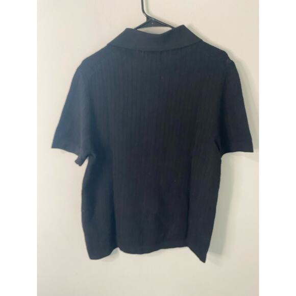 New Ben Sherman Knit Button Down Polo, Size Small - Picture 3 of 3